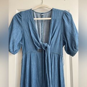 Long Denim Dress